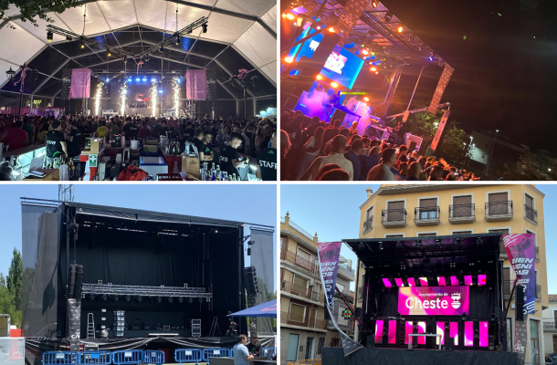 imagen montaje de escenarios